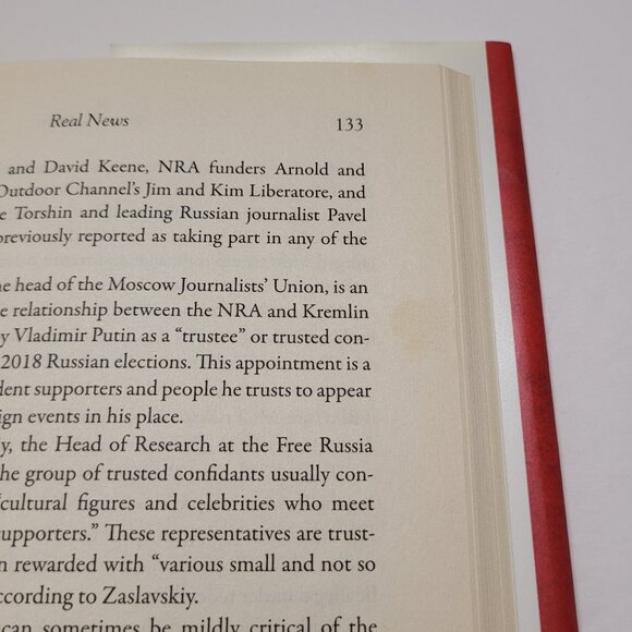 Real News By Scott Stedman Book - Hardcover - Picture 8 of 8